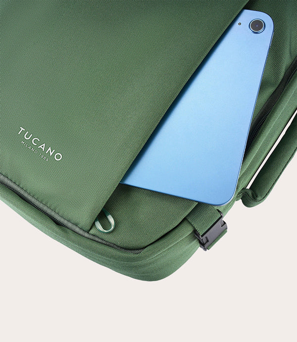 Рюкзак дорожній Tucano TUGO 3 M CABIN 16", 23л, зелений фото4