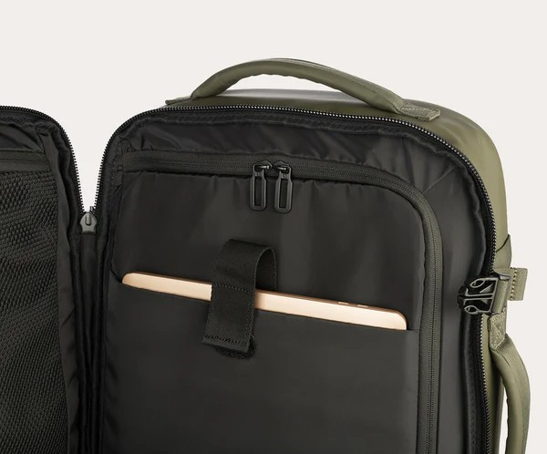 Сумка дорожная на 2-х колёсах, Tucano Gommo Trolley S-size, зелёный фото6