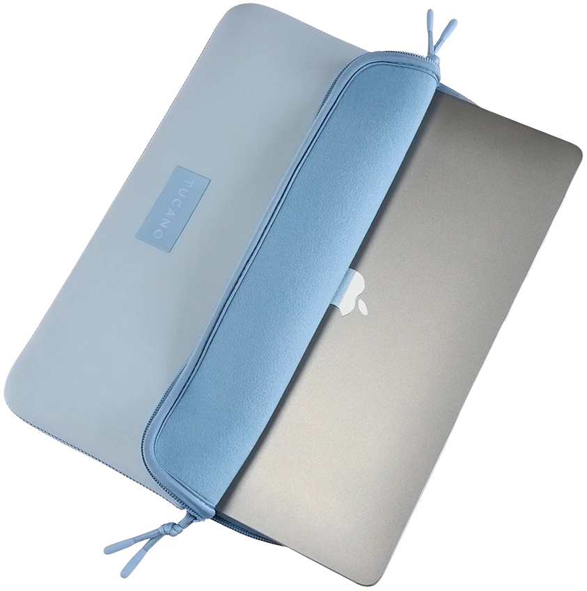 Чохол Tucano One для MacBook Neo блакитно-сріблястий (BFONEMBN13-SL) фото7