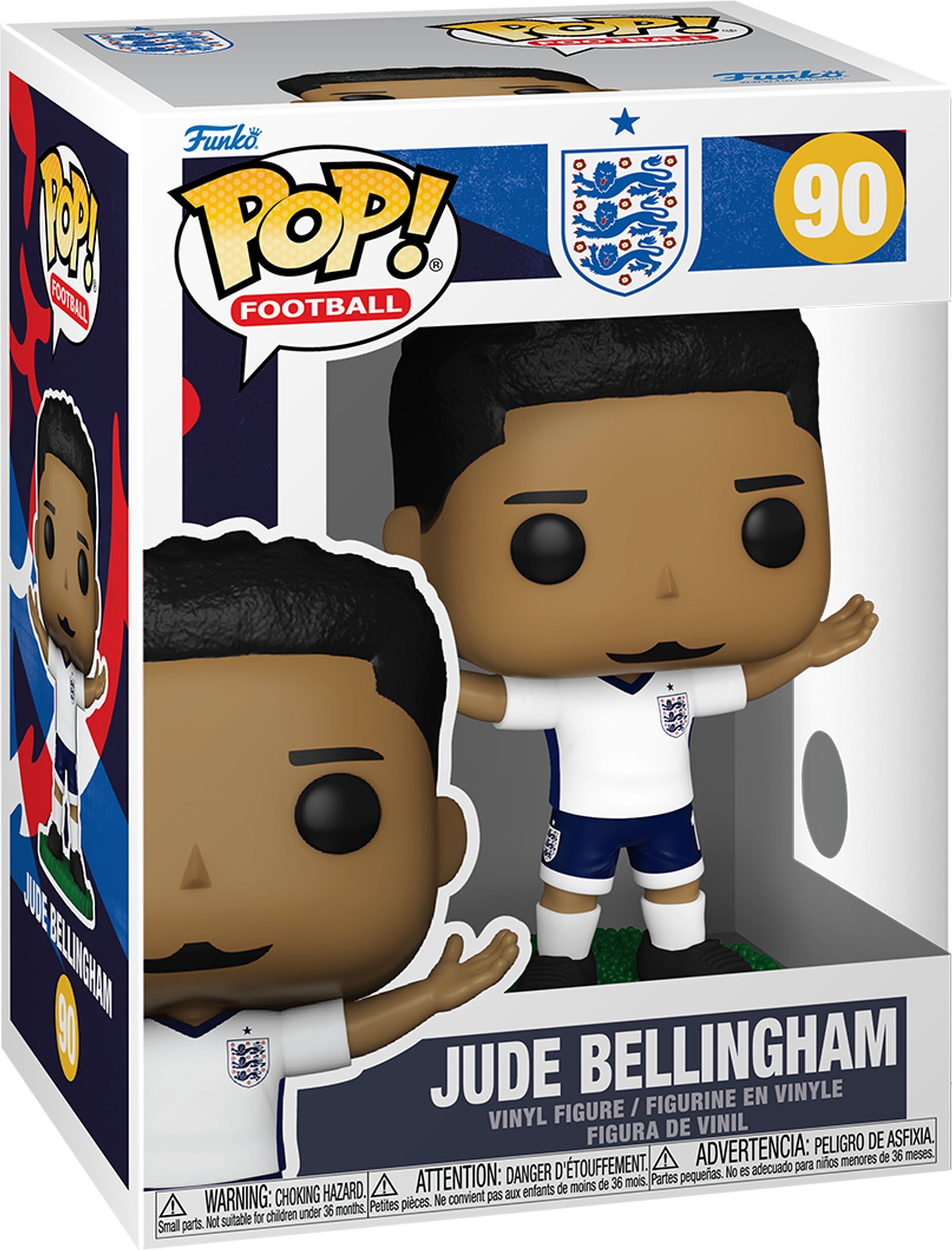 Фігурка Funko POP Football: England - Jude Bellingham (889698927222)фото