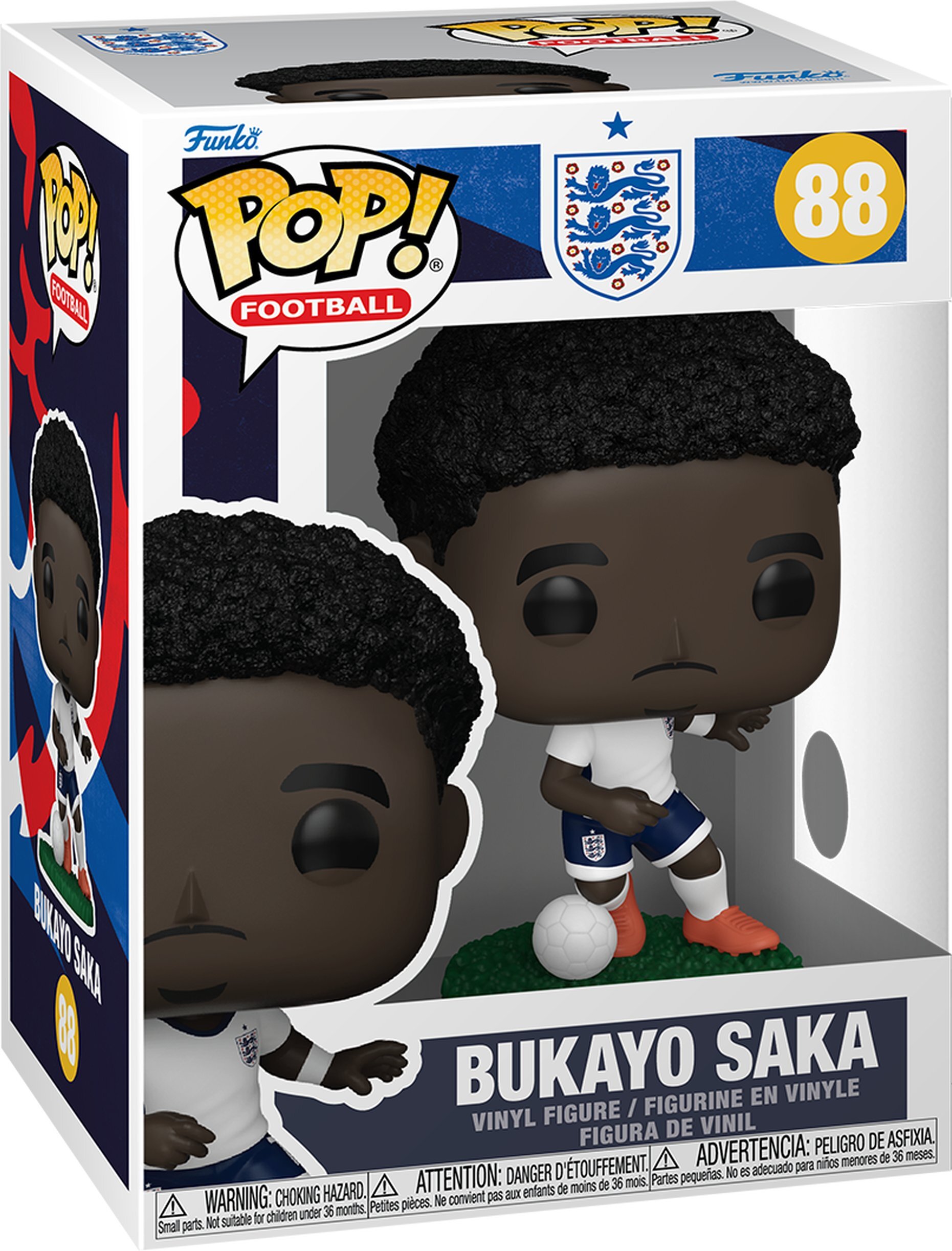 Фігурка Funko POP Football: England - Bukayo Saka (889698927192)фото