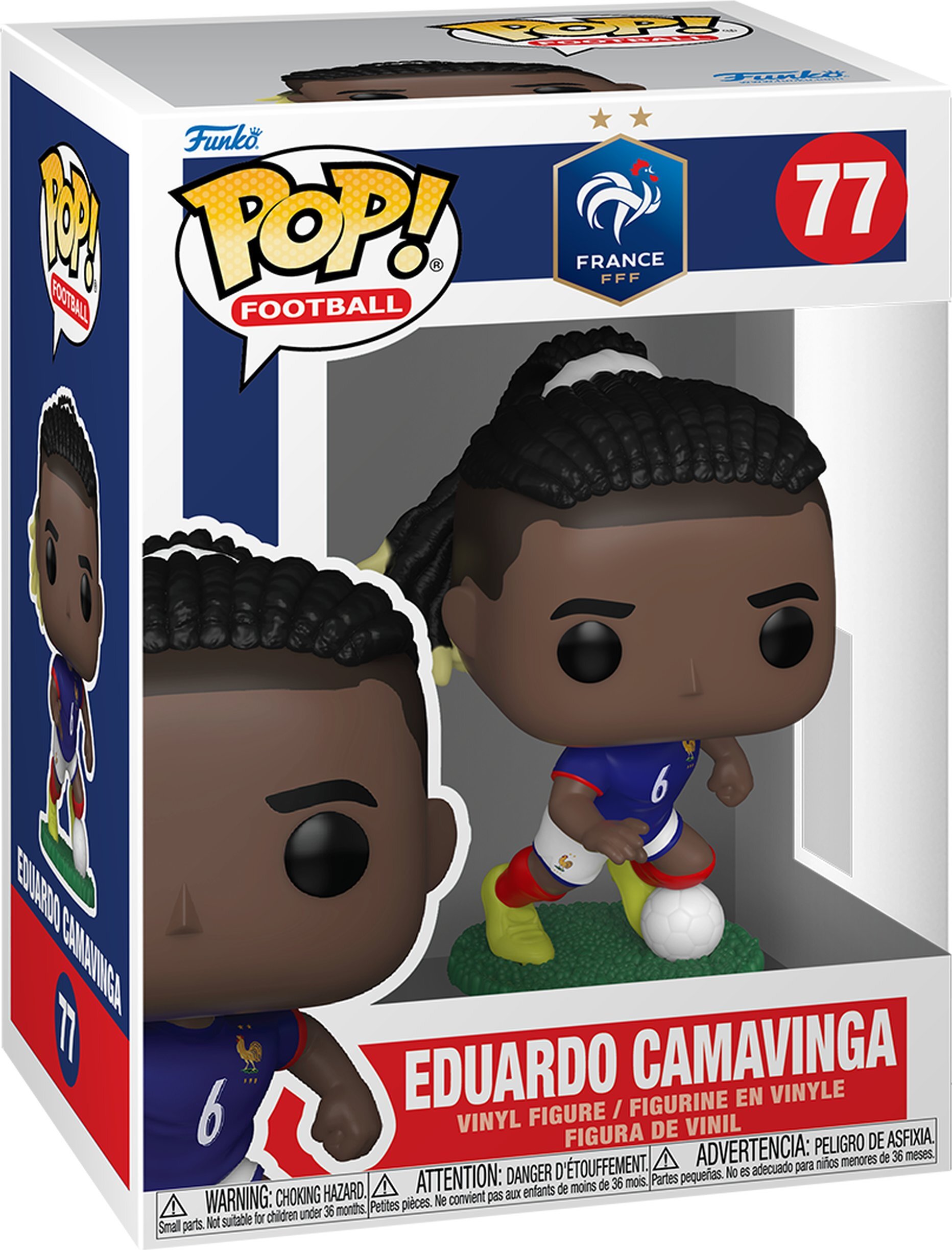 Фігурка Funko POP Football: Франція - Eduardo Camavinga (889698927291)фото
