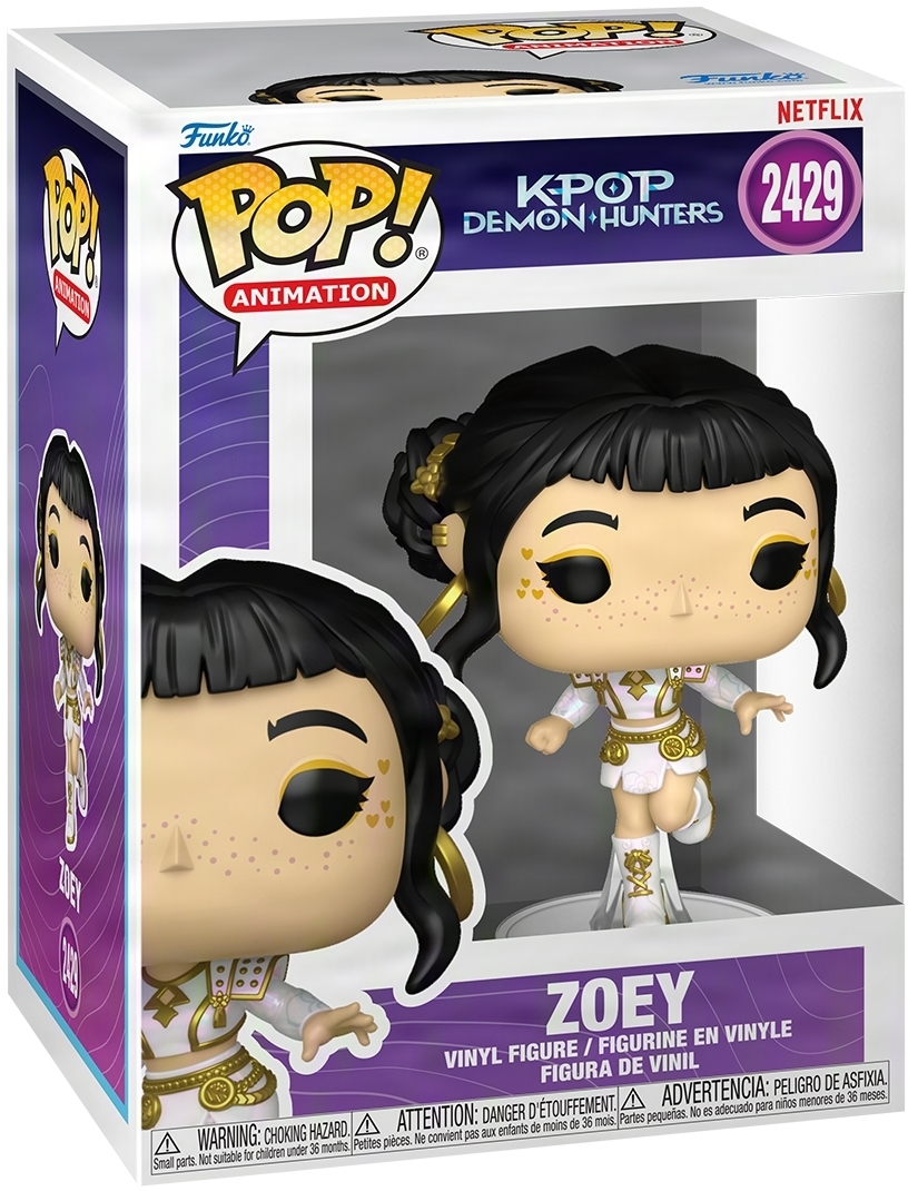 Фигурка Funko POP Animation: KPOP Demon Hunters - Zoey (889698958097) фото 
