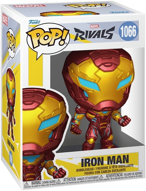 Фігурка Funko POP Games: Marvel Rivals - Iron Man (889698839938)фото