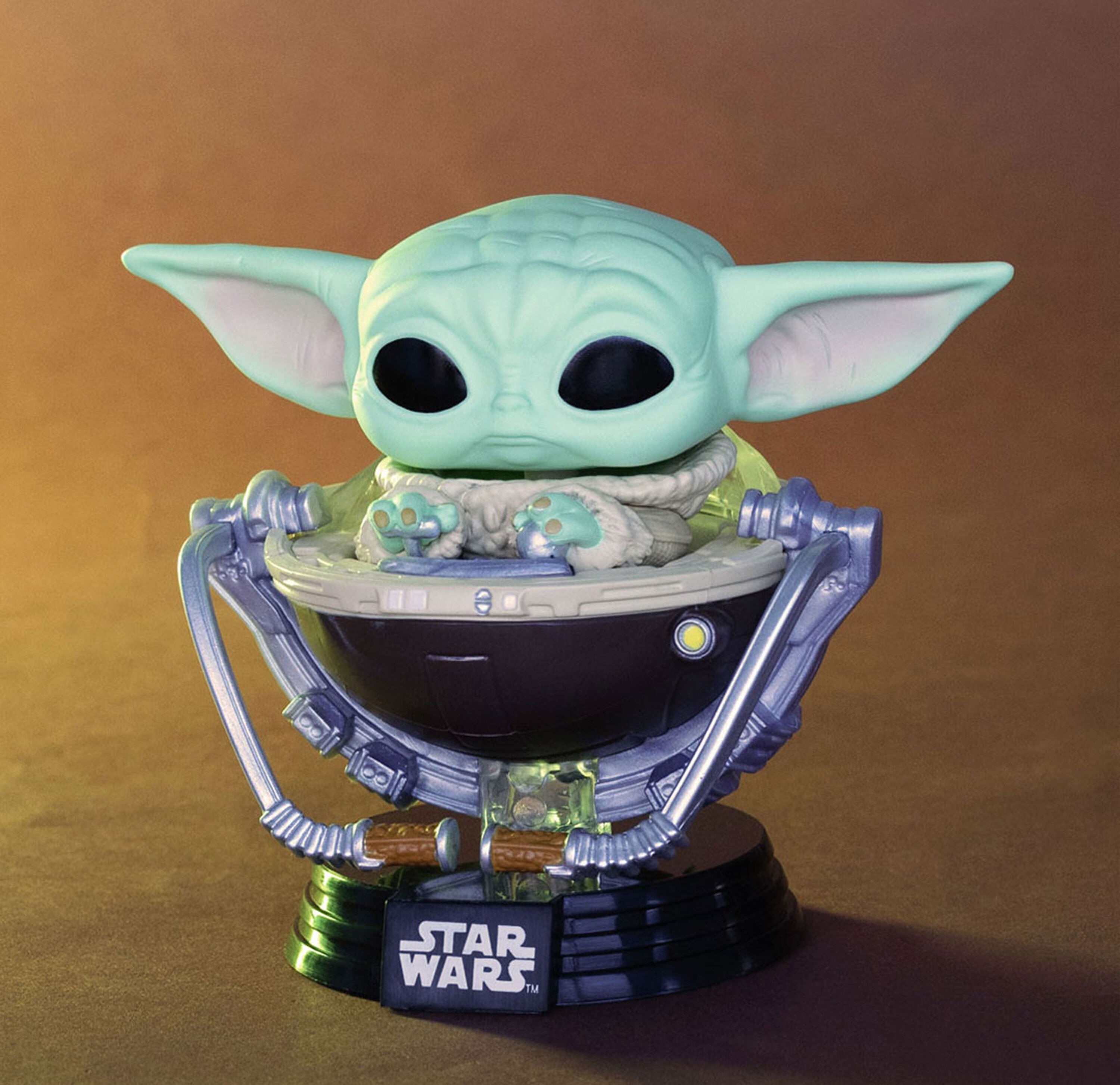 Фігурка Funko POP Star Wars: Mandalorian &amp; Grogu - Grogu in Pram (889698904513)фото