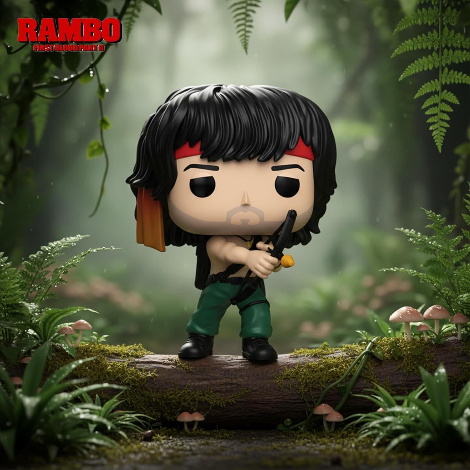 Фигурка Funko POP Movies: Rambo S2 - John Rambo w/bow (889698903622) фото 