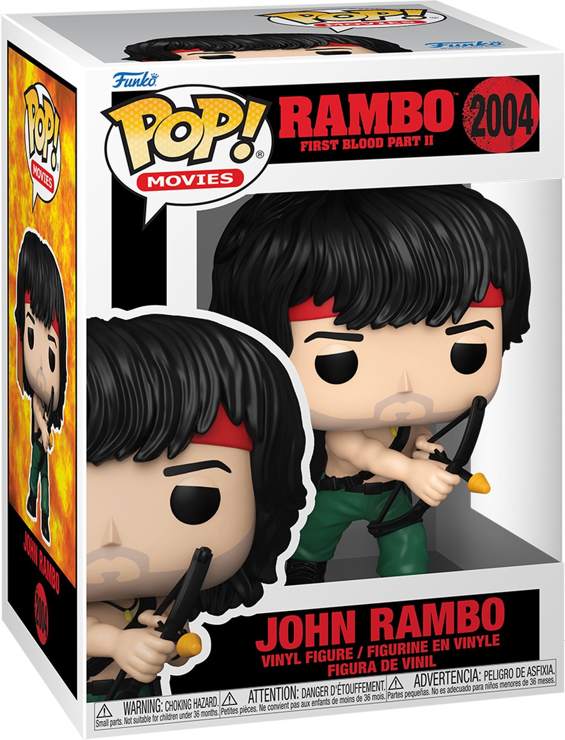 Фигурка Funko POP Movies: Rambo S2 - John Rambo w/bow (889698903622) фото 