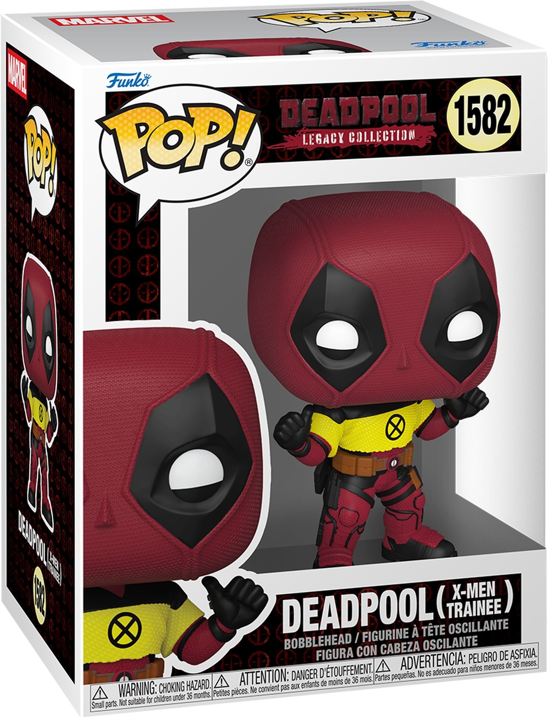 Фігурка Funko POP Marvel: Deadpool 2 - Deadpool (X-Men Trainee) (889698808545)фото
