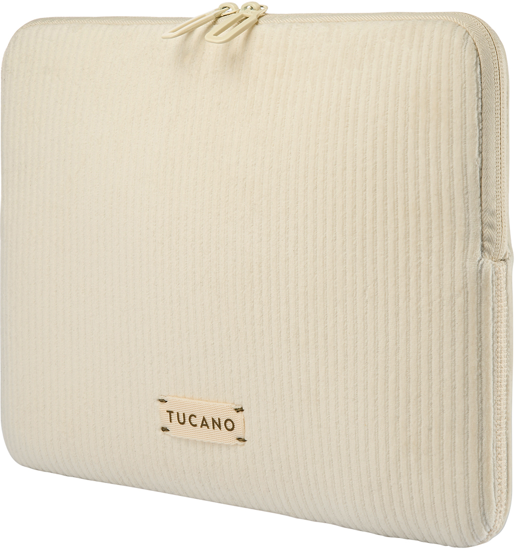 Чохол Tucano Velluto 2 для ноутбука 12-13" беж (BFVEL2MB13-W) фото2
