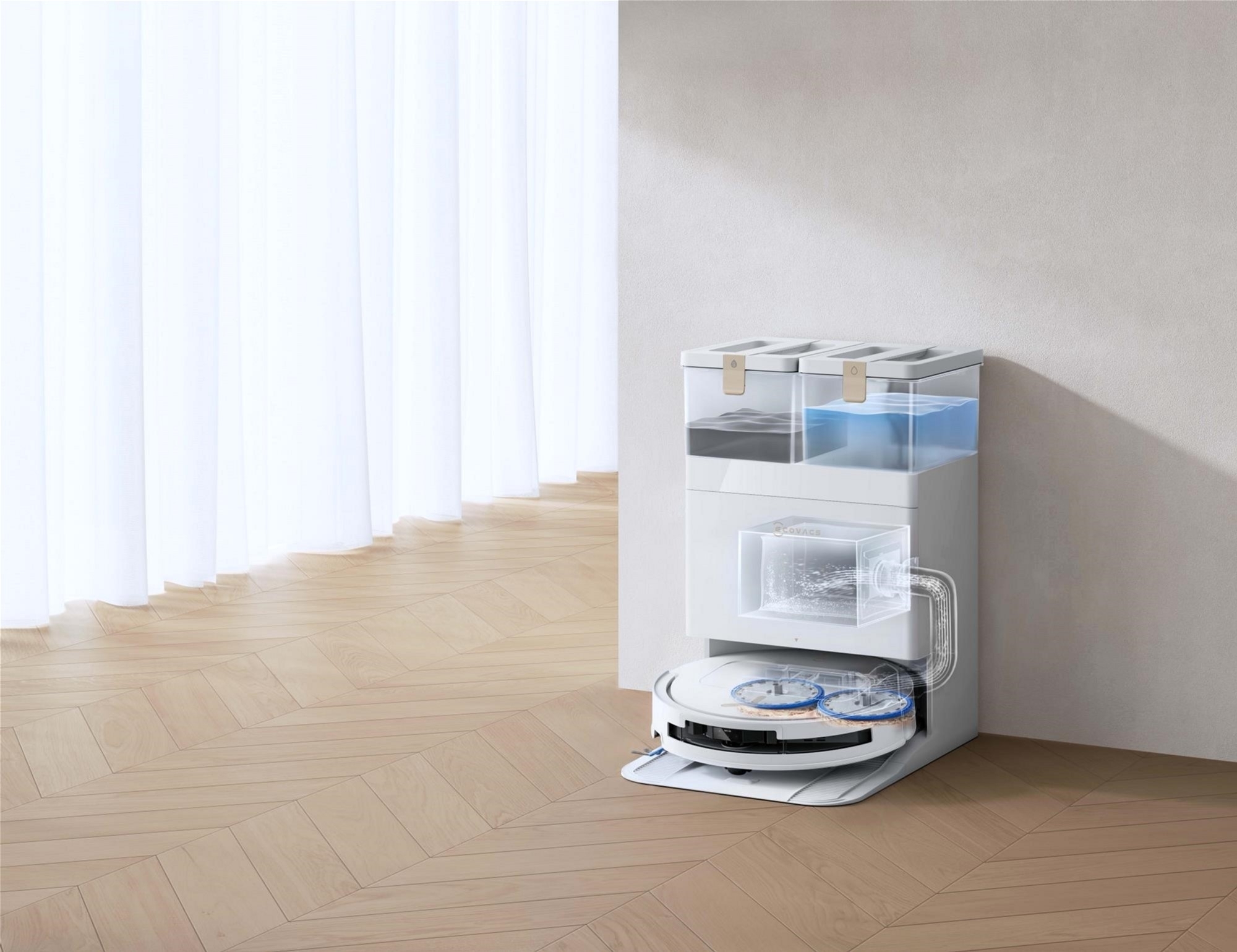 Робот-пилосос ECOVACS DEEBOT T50S Pro Omni (DEX69) фото15