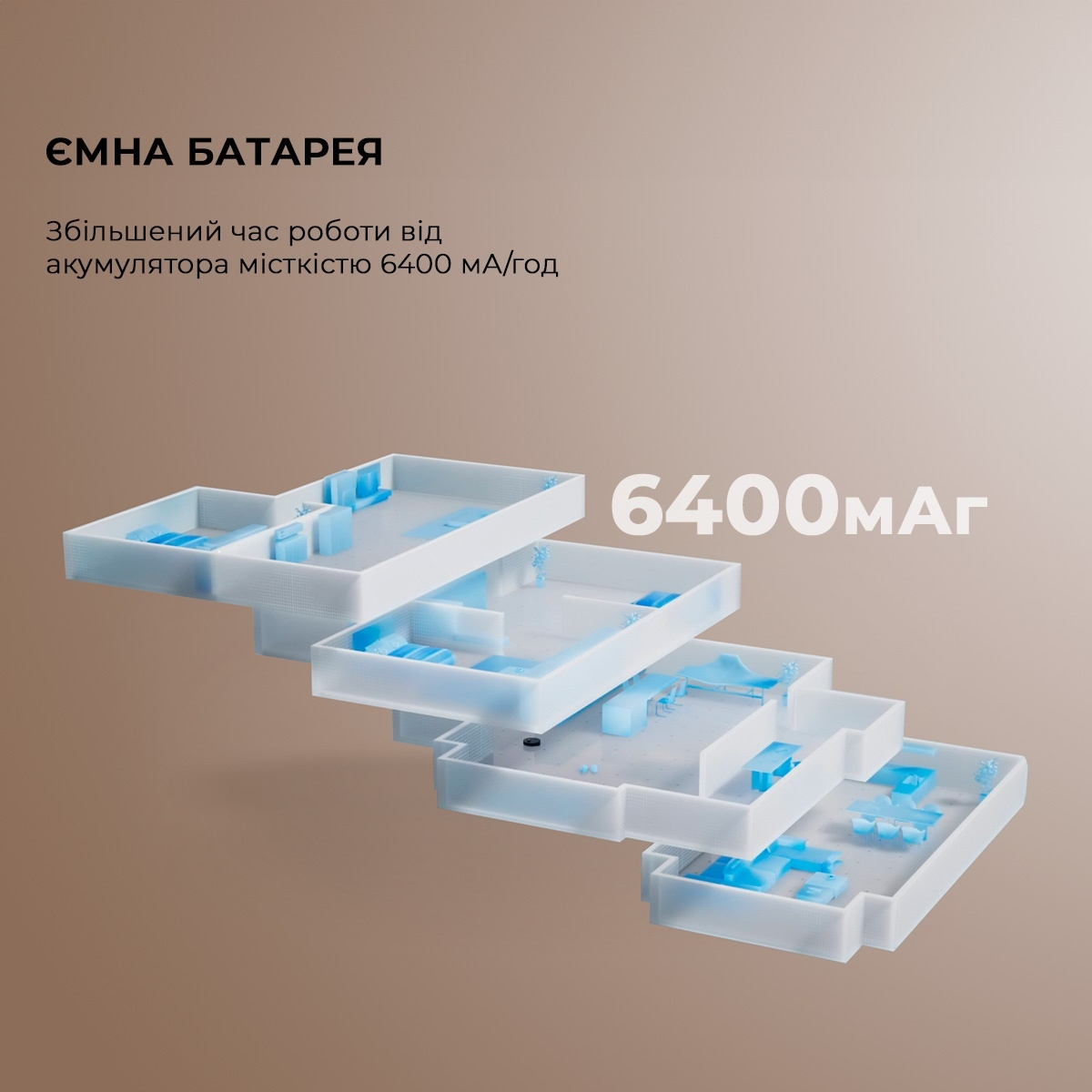 Робот-пилосос миючий Dreame X40 Ultra White (RLX63CE-Wh) фото15