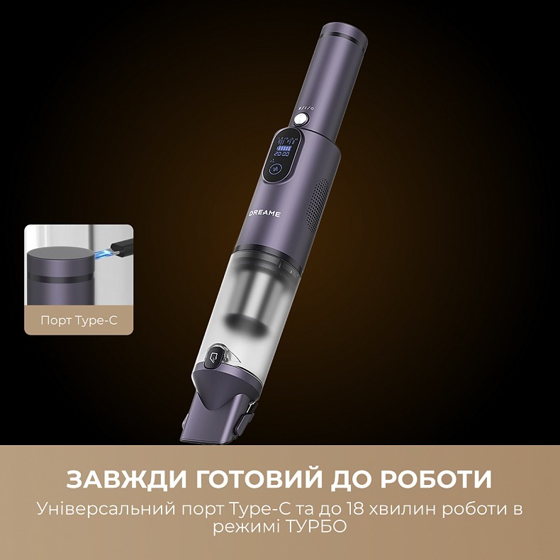 Акумуляторний пилосос Dreame E10 (DE10) фото2