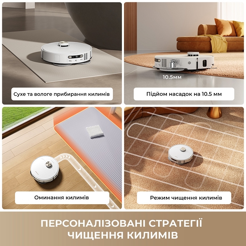 Робот-пилосос миючий Dreame L50s Pro Ultra White (RLL88HE-Wh) фото11