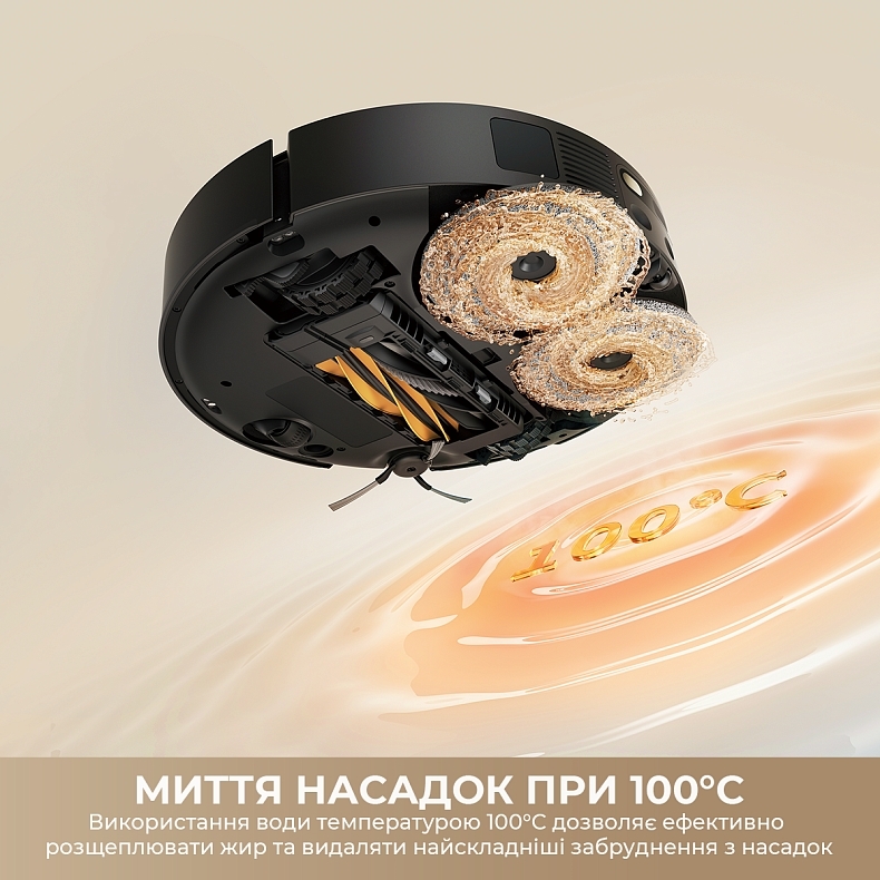Робот-пилосос миючий Dreame L50s Pro Ultra White (RLL88HE-Wh) фото9