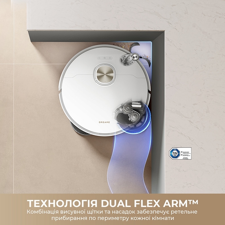 Робот-пилосос миючий Dreame L50s Pro Ultra White (RLL88HE-Wh) фото5