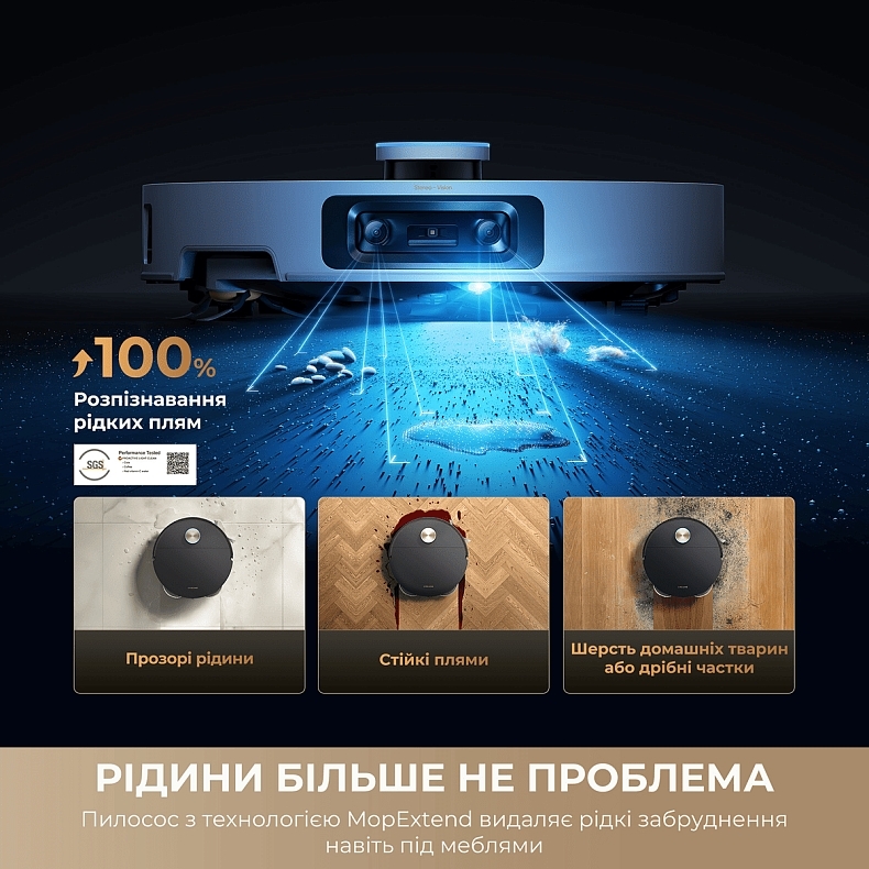 Робот-пилосос миючий Dreame X60 Ultra Complete Black (RLX87DE-bl) фото4