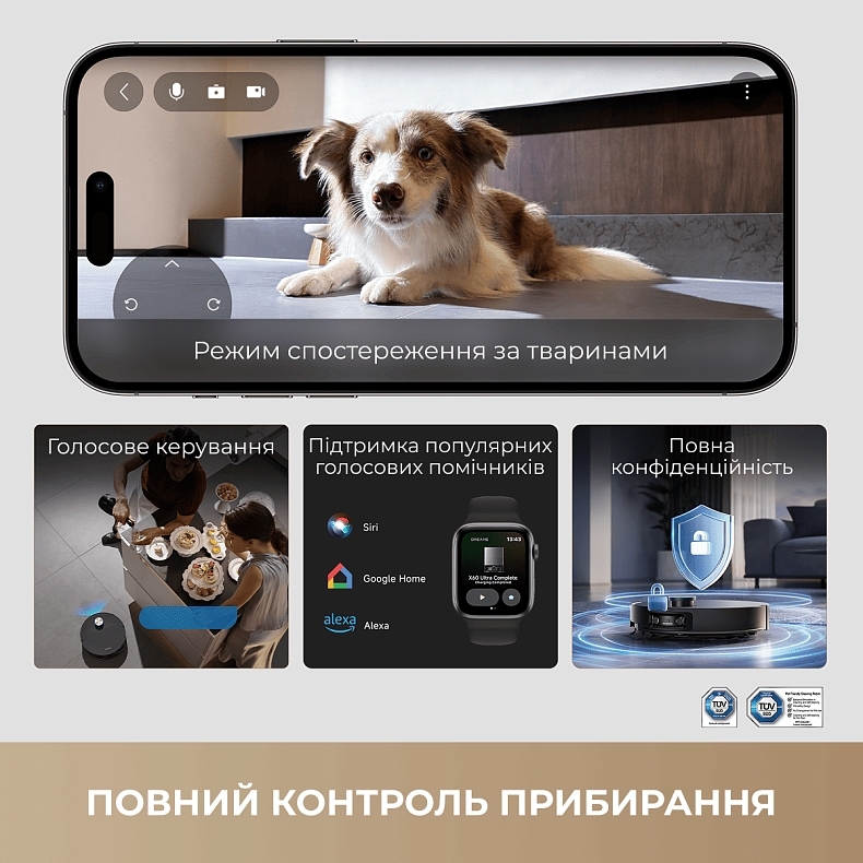 Робот-пилосос миючий Dreame X60 Ultra Complete Black (RLX87DE-bl) фото10