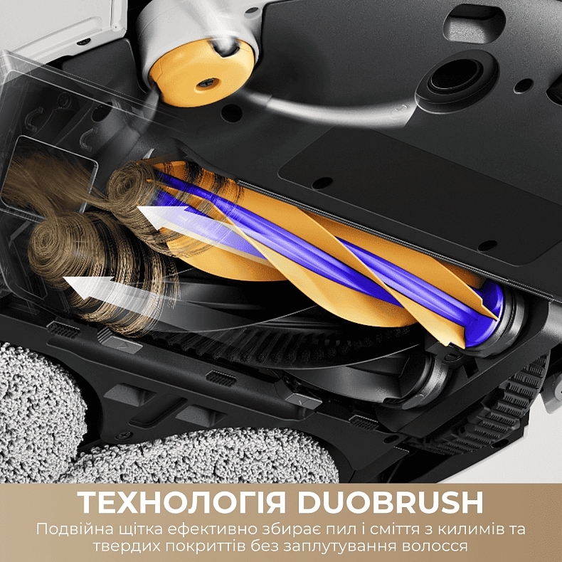 Робот-пилосос миючий Dreame X60 Ultra Complete Black (RLX87DE-bl) фото11