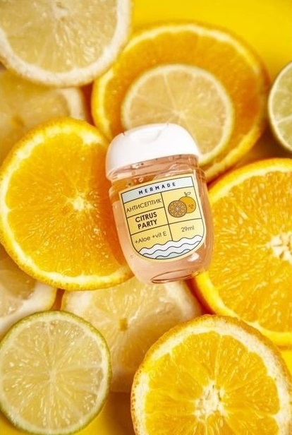 Антисептик для рук Mermade Citrus Party 29 мл фото4