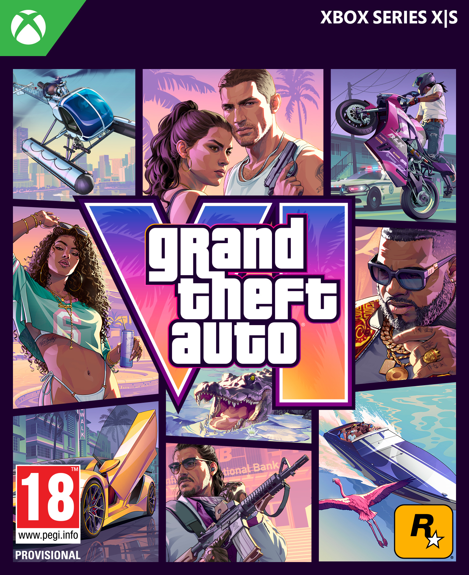Игра Grand Theft Auto VI (код активации, Xbox Series X/S, boxed edition) фото 