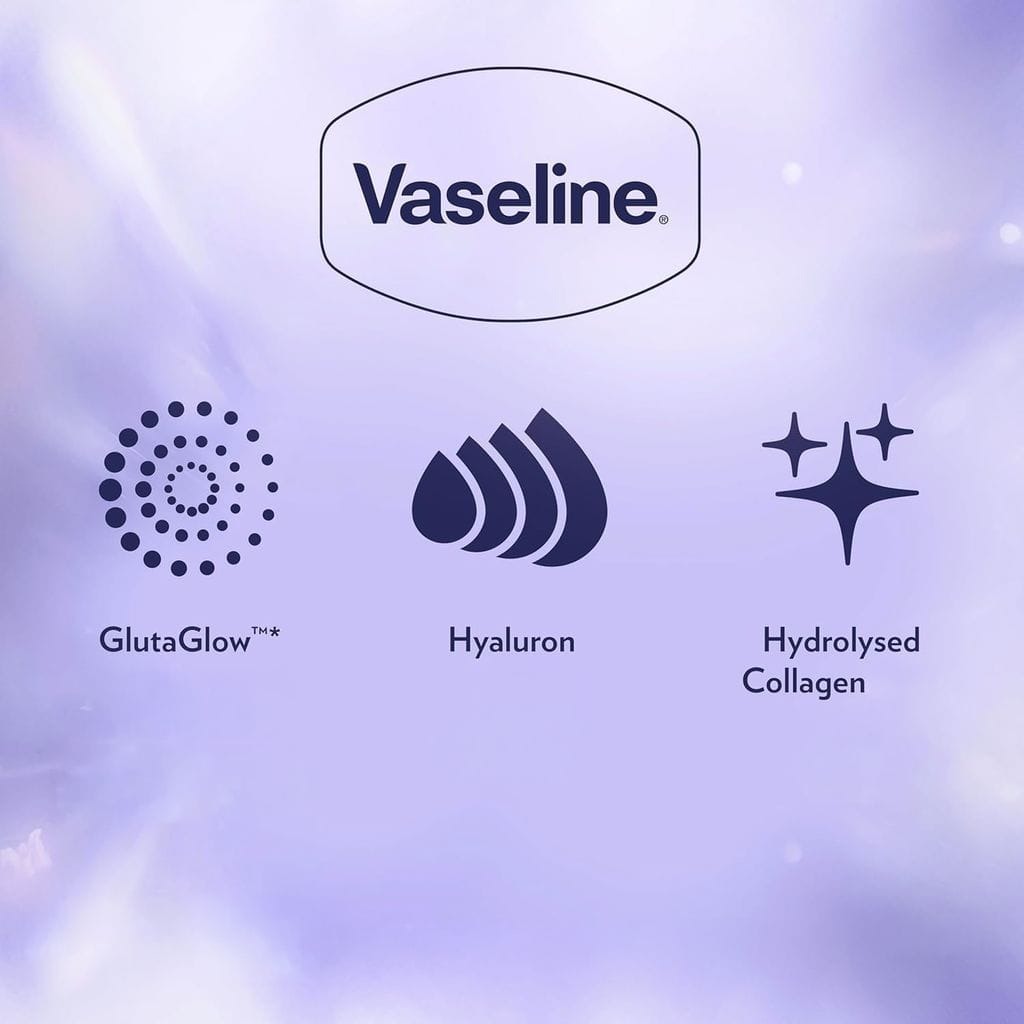 Лосьйон для тіла Vaseline Gluta-hya з колагеном для пружності шкіри 200 мл фото