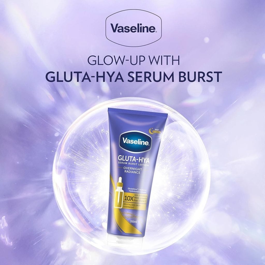 Лосьйон для тіла Vaseline Gluta-hya з колагеном для пружності шкіри 200 мл фото