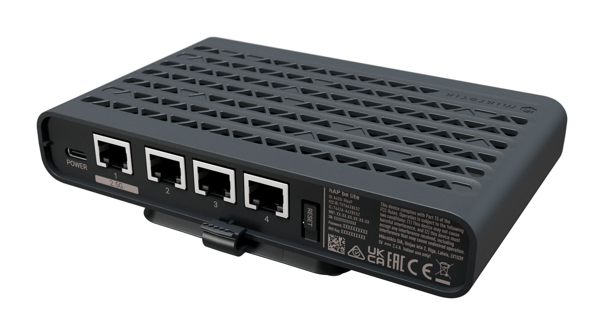 Маршрутизатор MikroTik hAP be lite (A42G-HBEP) фото2