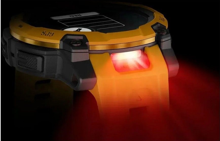Смарт-годинник Garmin Instinct 3 45mm Solar Sunburst with Sunburst/Gray Accents (010-02934-02)фото
