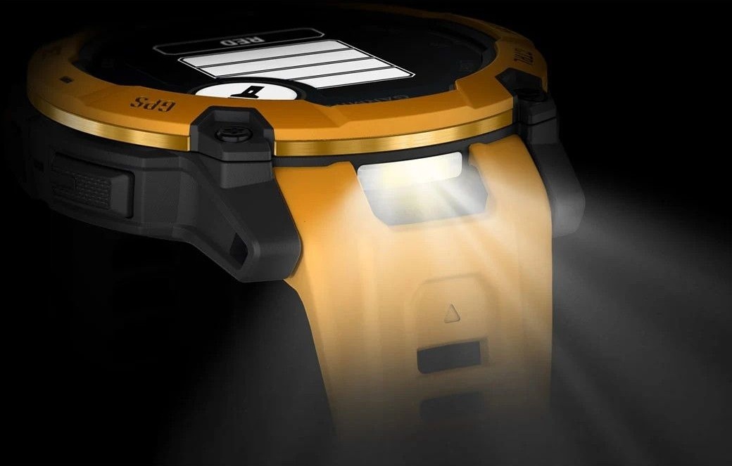 Смарт-годинник Garmin Instinct 3 50mm Solar Sunburst/Gray Sunburst/Gray Band (010-02935-02)фото
