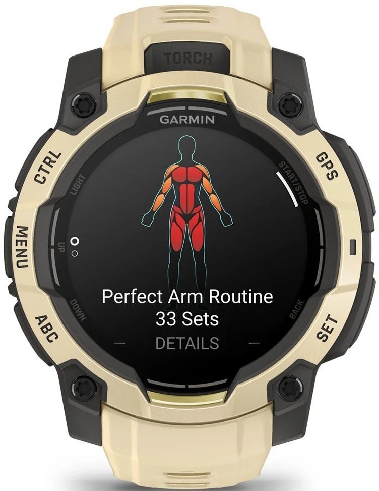 Смарт-годинник Garmin Instinct 3 45mm AMOLED Citrine/Gray with Citrine Band (010-02936-02)фото