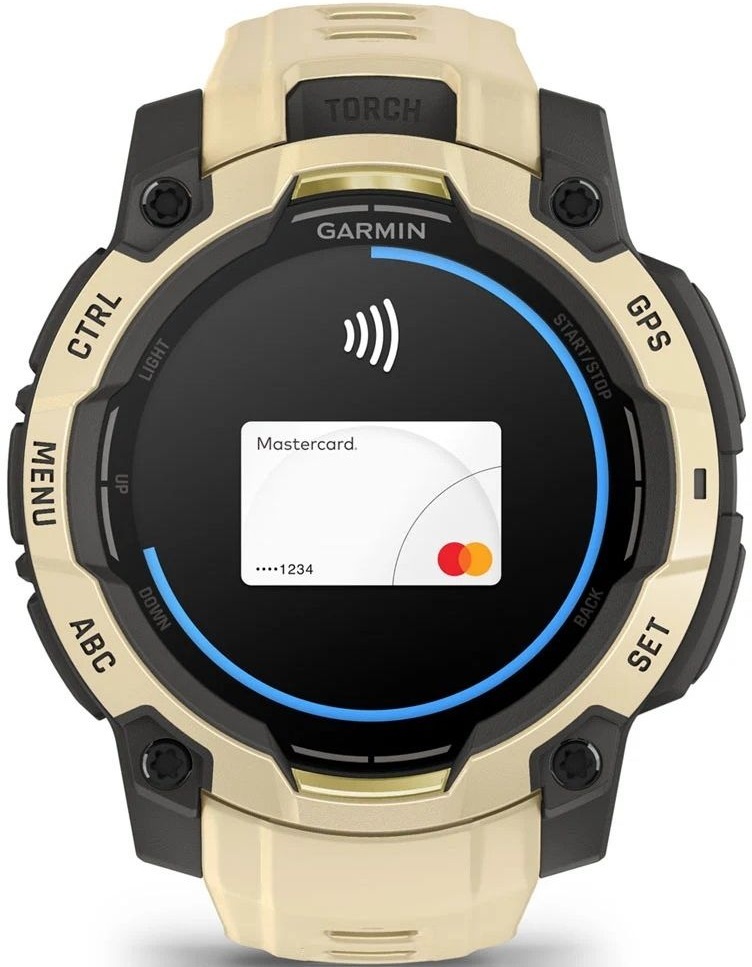 Смарт-годинник Garmin Instinct 3 45mm AMOLED Citrine/Gray with Citrine Band (010-02936-02)фото