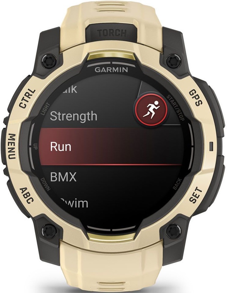 Смарт-годинник Garmin Instinct 3 45mm AMOLED Citrine/Gray with Citrine Band (010-02936-02)фото
