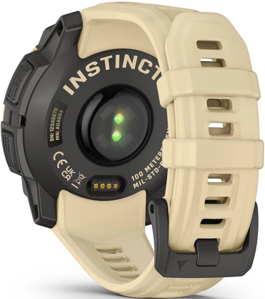 Смарт-годинник Garmin Instinct 3 45mm AMOLED Citrine/Gray with Citrine Band (010-02936-02)фото