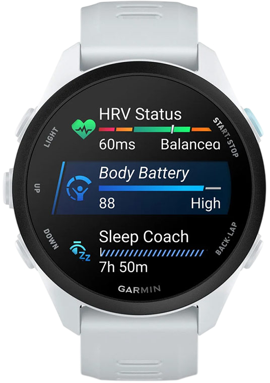 Смарт-годинник Garmin Forerunner 70 Whitestone (010-04307-01)фото