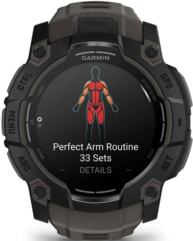 Смарт-часы Garmin Instinct 3 50mm AMOLED Fern Green/Gray Fern Green Band (010-03020-02) фото 