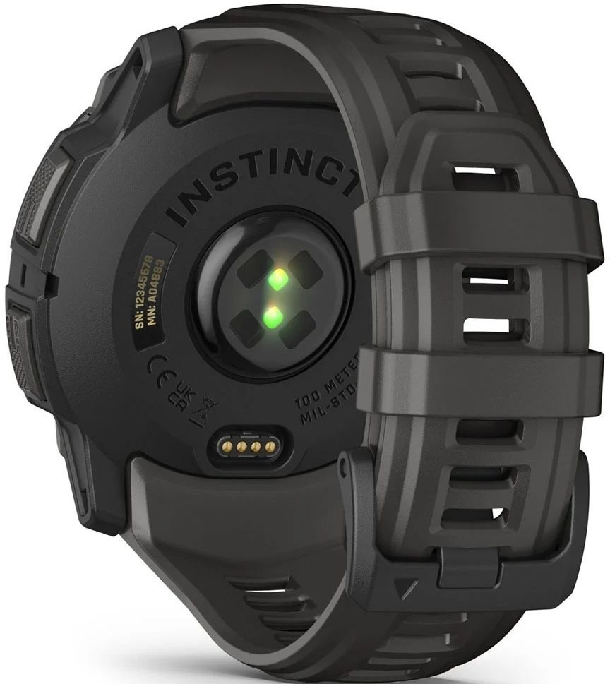 Смарт-часы Garmin Instinct 3 50mm AMOLED Fern Green/Gray Fern Green Band (010-03020-02) фото 