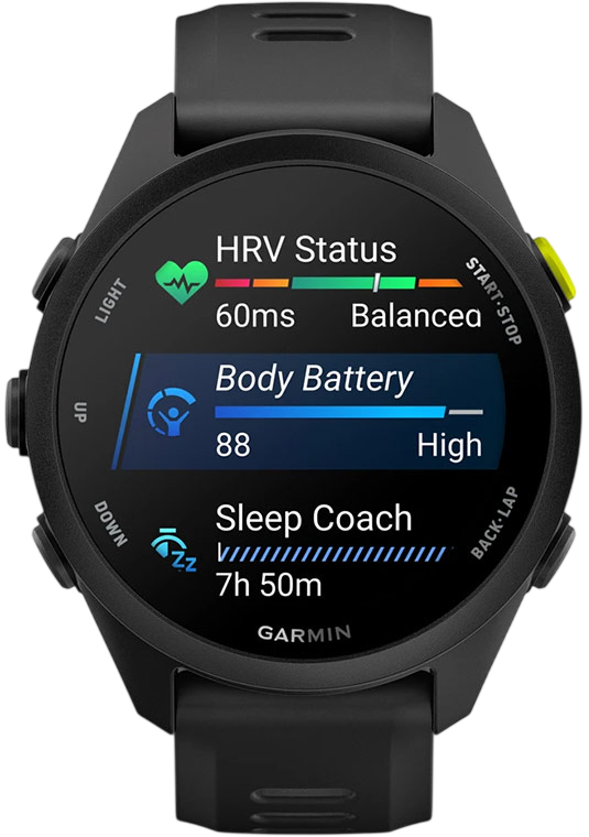 Смарт-годинник Garmin Forerunner 70 Black (010-04307-00)фото