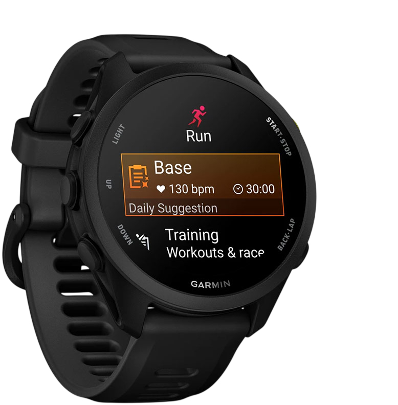 Смарт-годинник Garmin Forerunner 70 Black (010-04307-00)фото