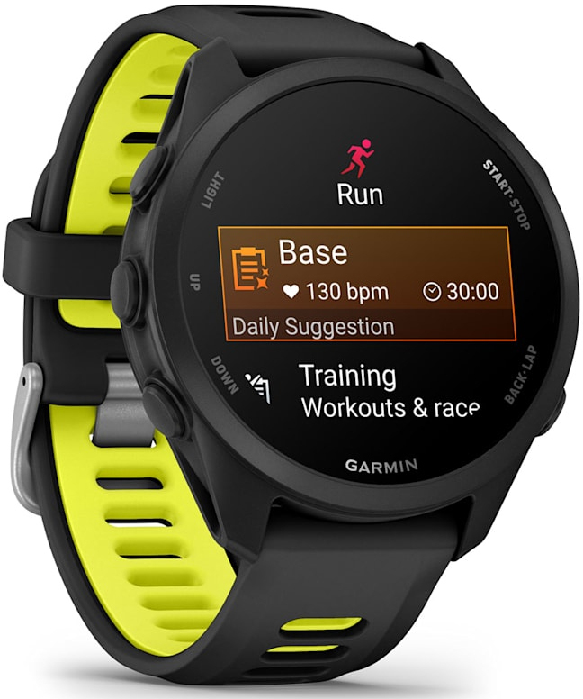 Смарт-годинник Garmin Forerunner 170 Black/Amp Yellow (010-03920-00)фото