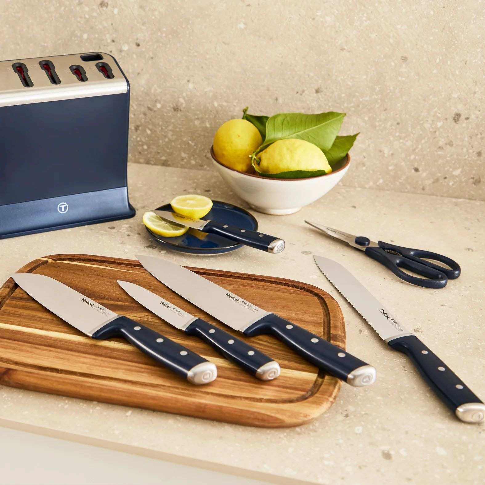 Набір ножів Tefal EverSharp Pro, з блоком, 6предметів (K297S744) фото22