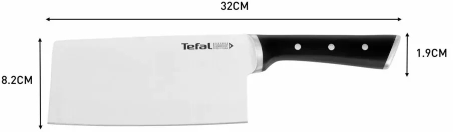 Топорик Tefal Ice Force, 18 см, нержавеющая сталь, пластик (K1750124) фото4
