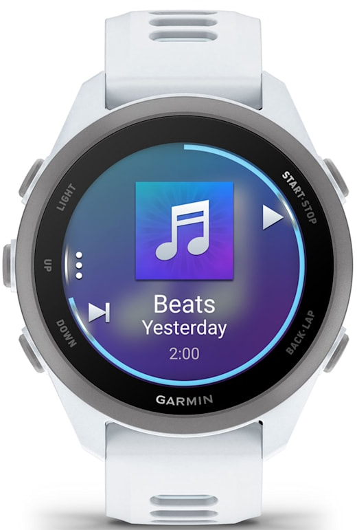 Смарт-годинник Garmin Forerunner 170 Music Whitestone/Cloud Blue (010-03920-11)фото