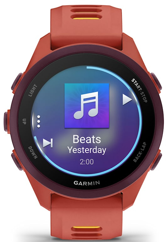 Смарт-годинник Garmin Forerunner 170 Music Red Pink/Mango (010-03920-13)фото