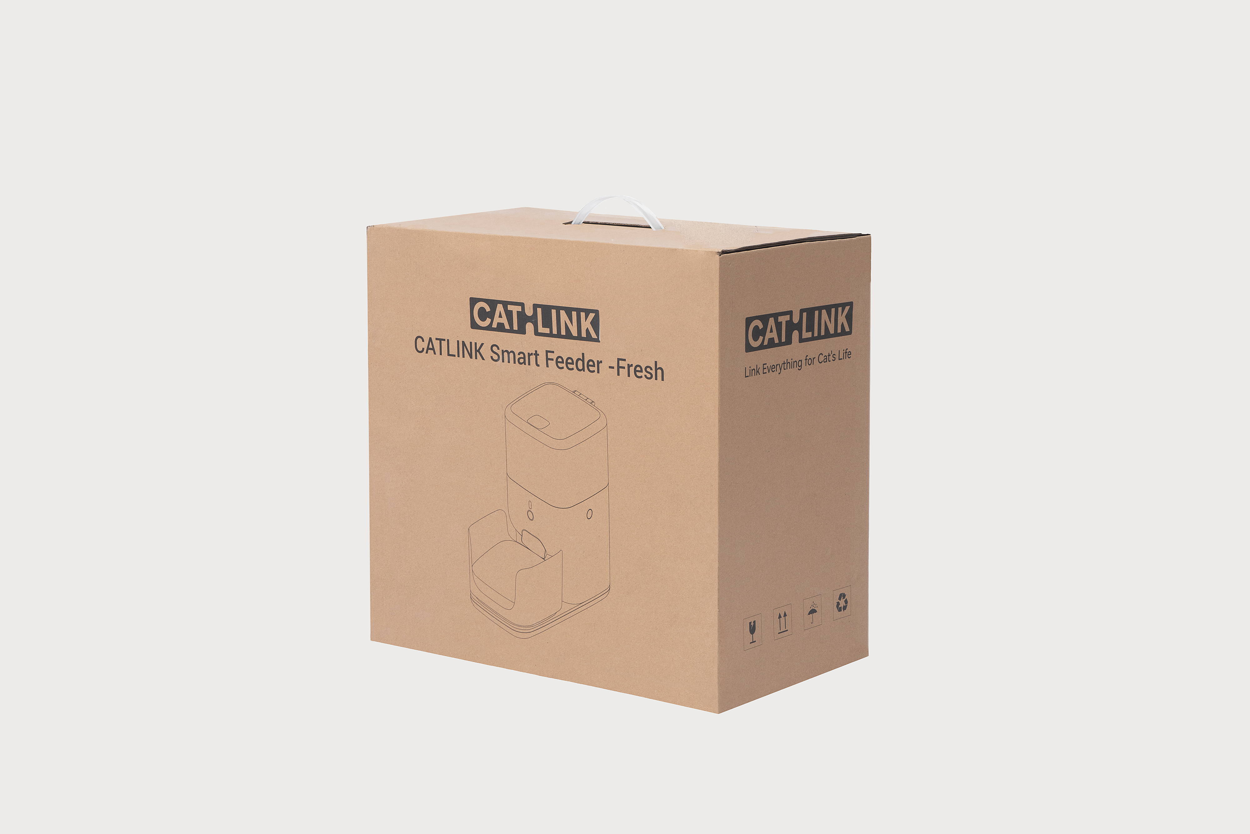 Умная автоматическая кормушка для домашних животных Catlink Automatic Feeder FRESH 2, 4л фото25