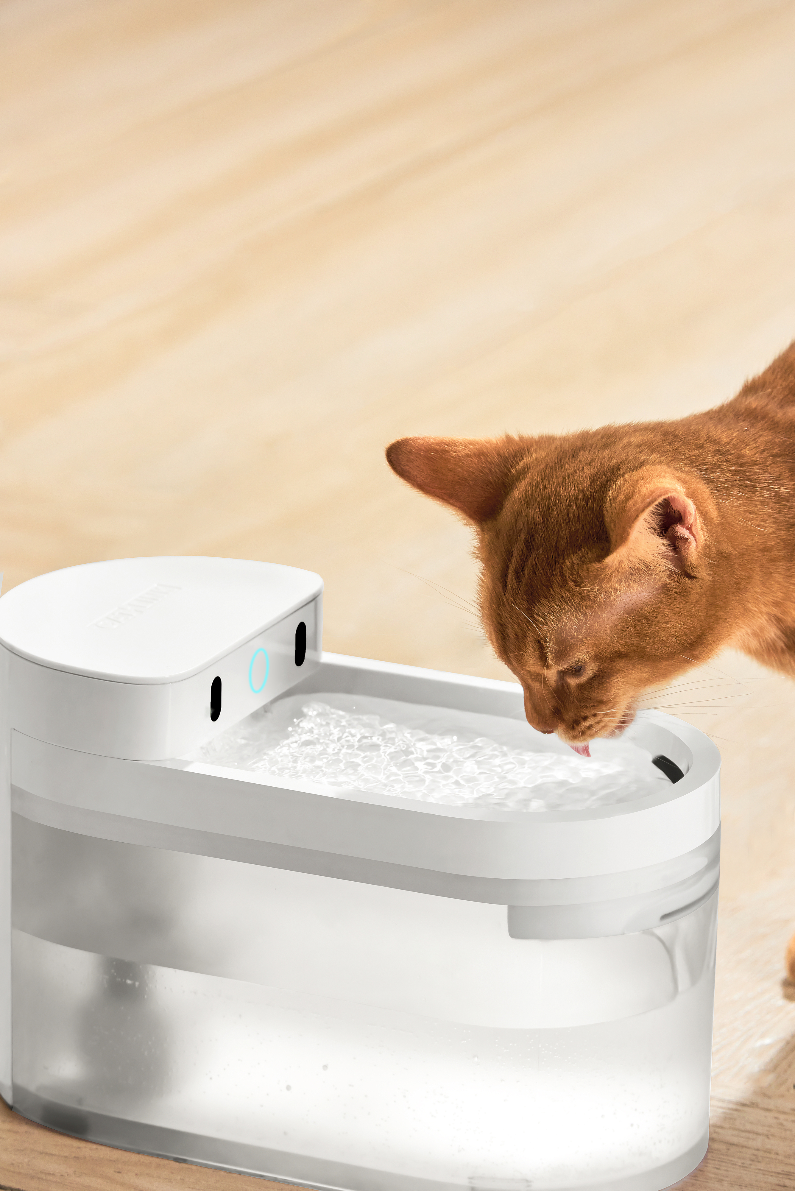 Умная поилка беспроводная Catlink Pure 3 AI Water Fountain-wireless 2,3 л фото17