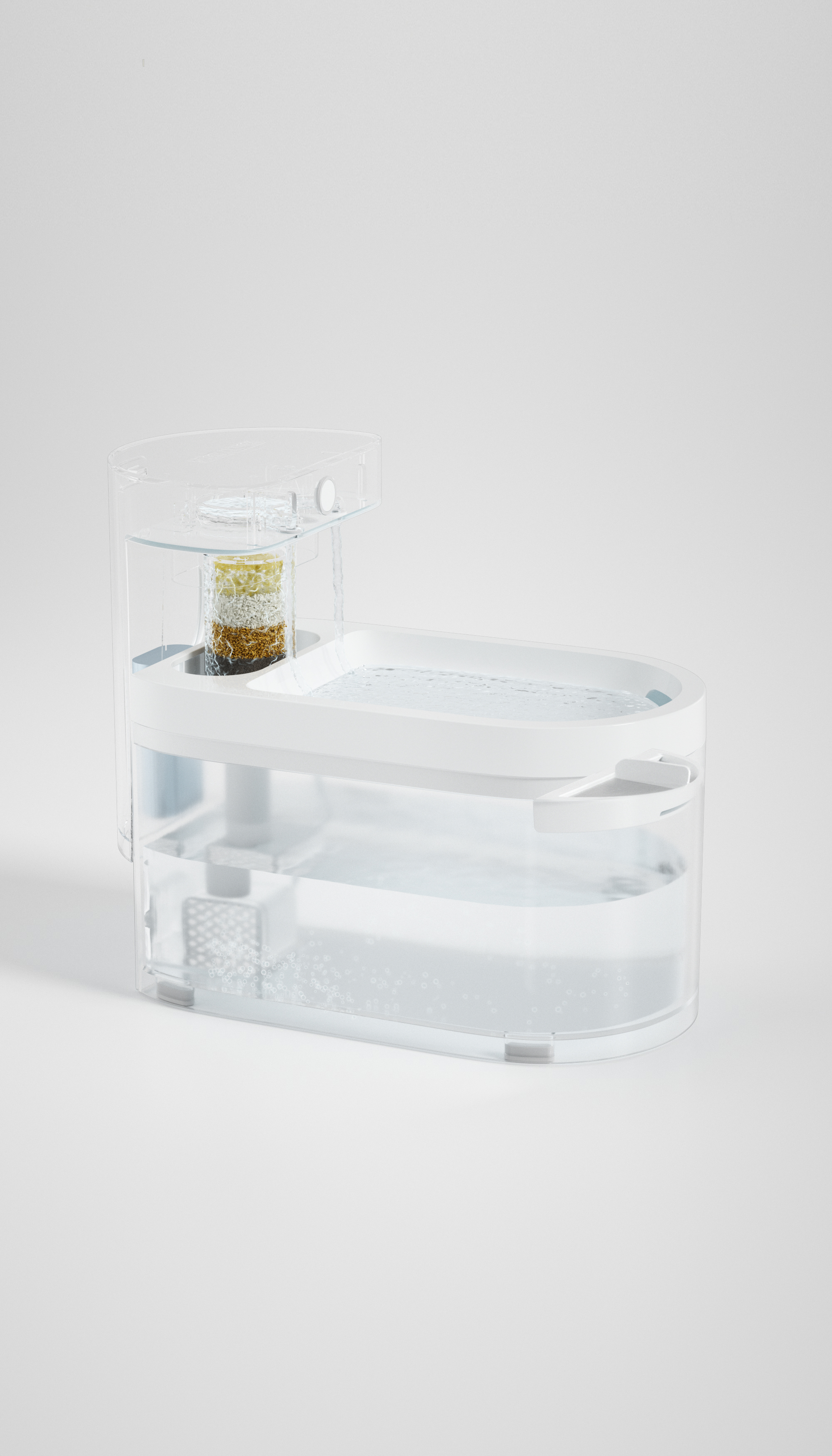 Умная поилка беспроводная Catlink Pure 3 AI Water Fountain-wireless 2,3 л фото11