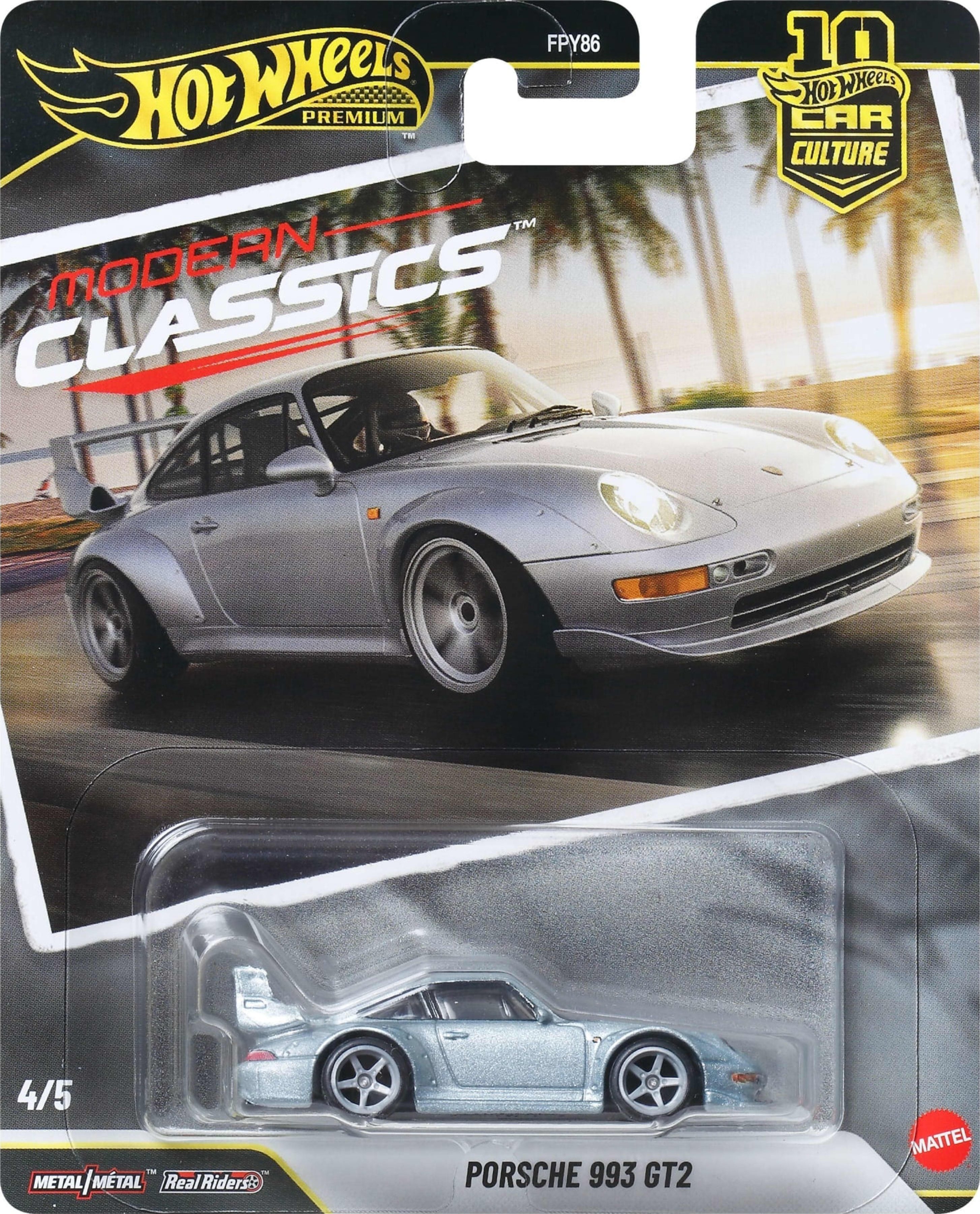Коллекционная модель машинки Porsche 993 GT2 серии Car Culture Hot Wheels (JKF16) фото