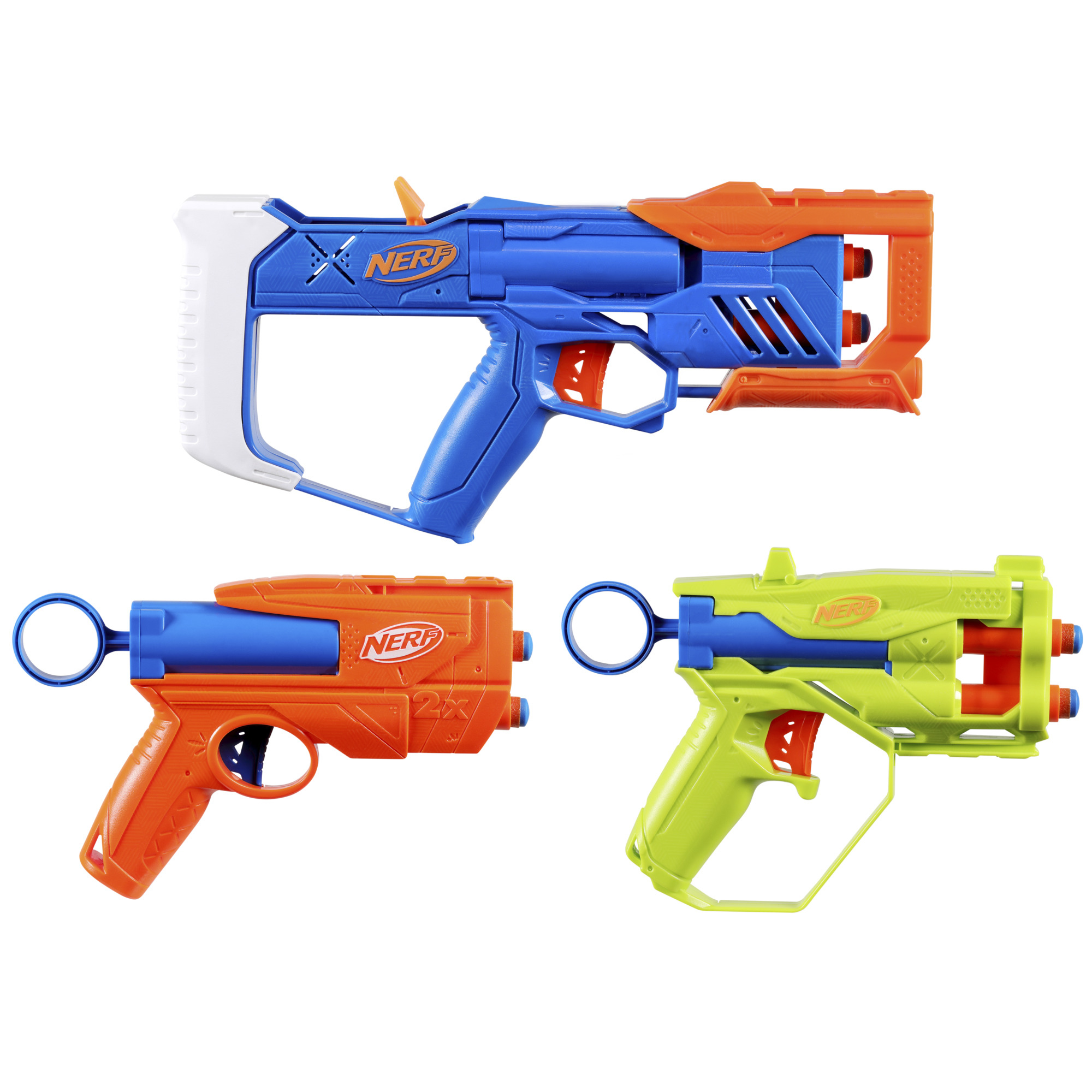 Набор из 3-х игрушечных бластеров HASBRO Triple Action Pack, серия Nerf N Series фото2