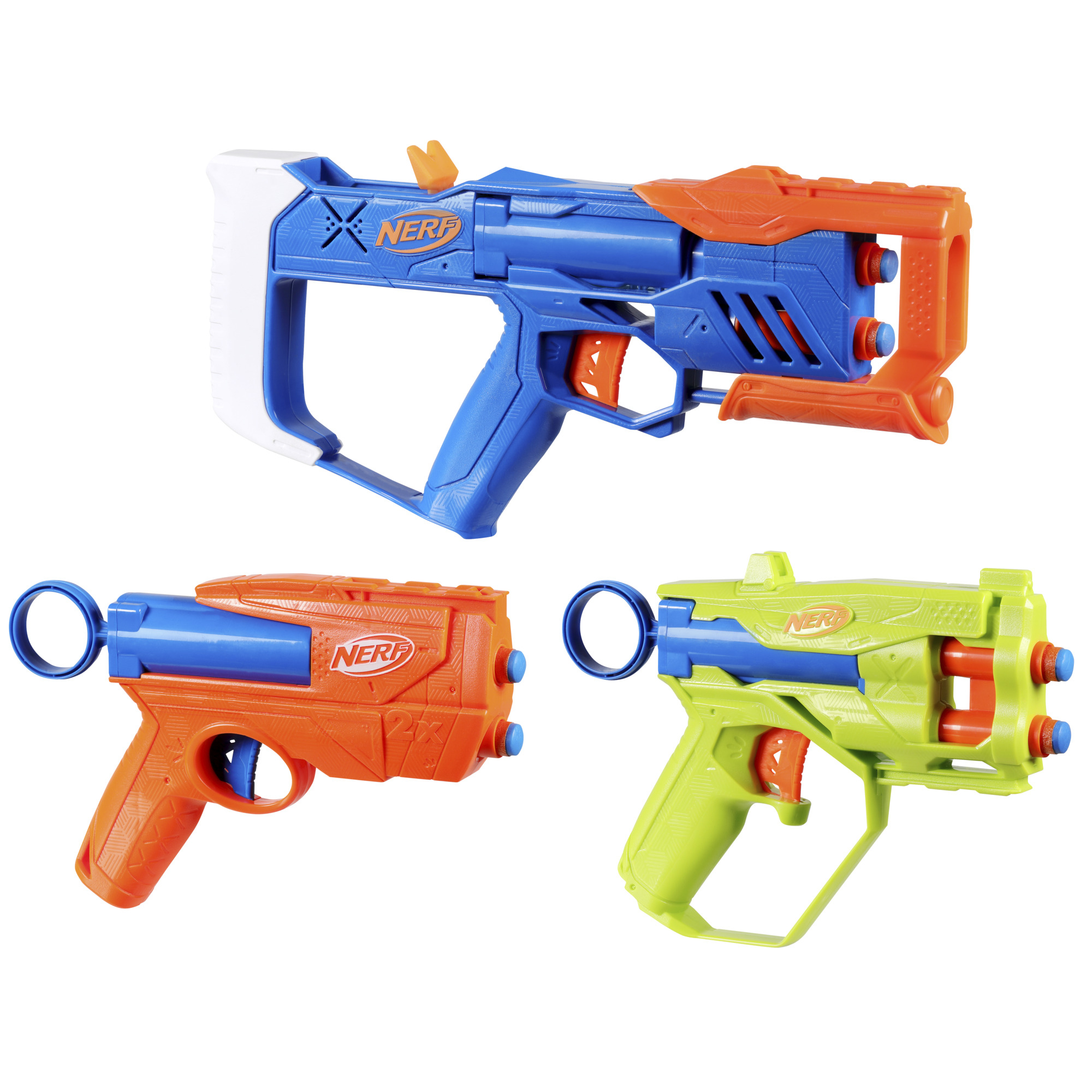 Набор из 3-х игрушечных бластеров HASBRO Triple Action Pack, серия Nerf N Series фото3