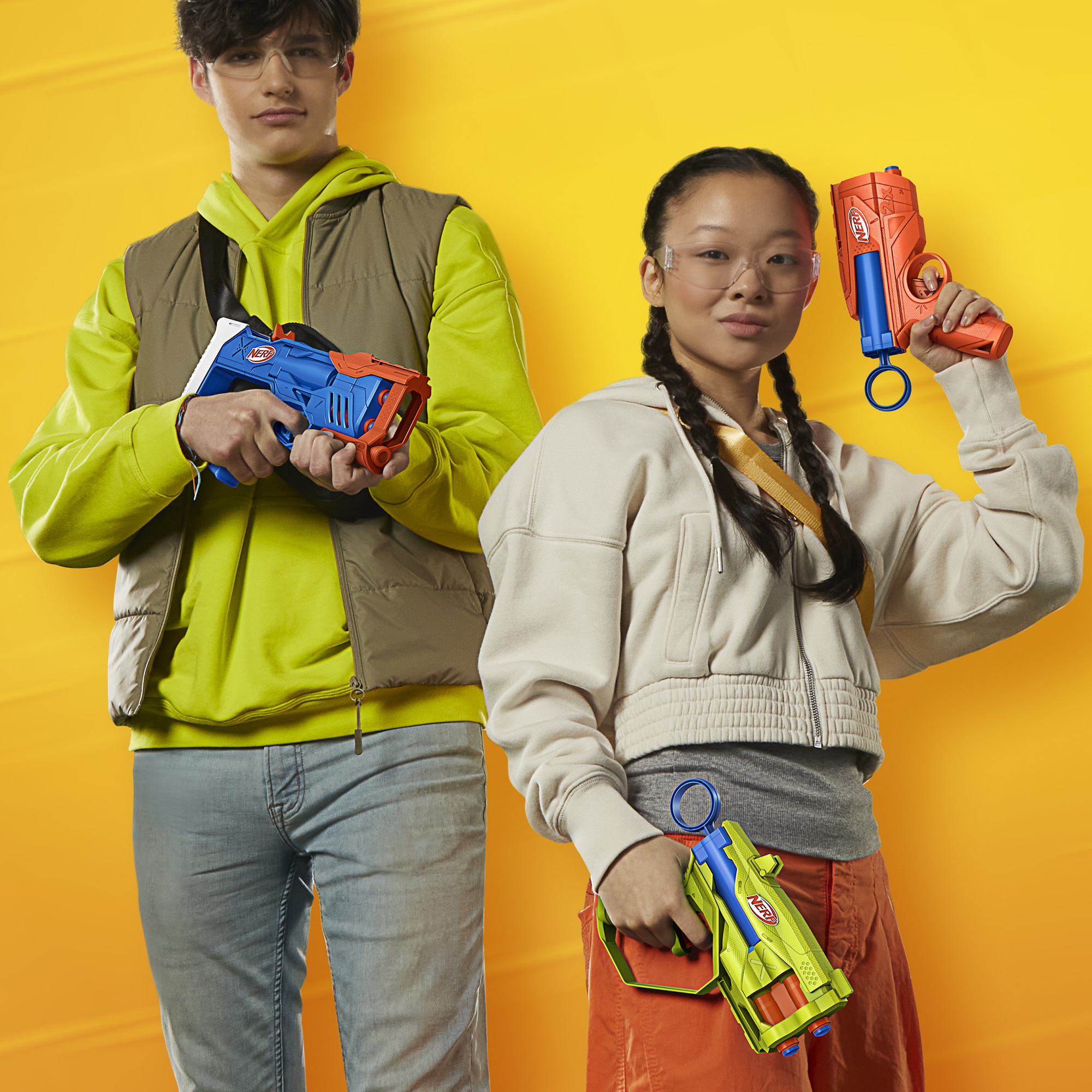 Набор из 3-х игрушечных бластеров HASBRO Triple Action Pack, серия Nerf N Series фото8